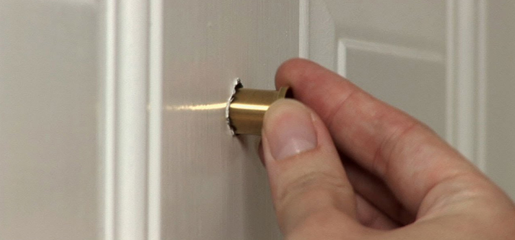 peephole door repair in Santa Cruz
